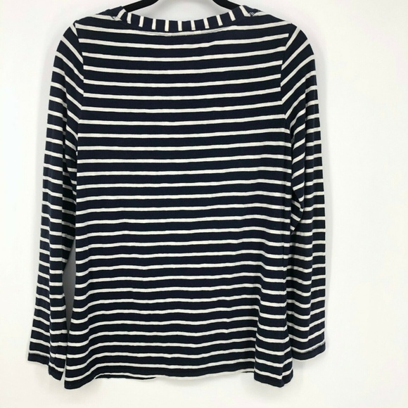 Boden Striped Cotton Blend Long Sleeve Shirt - Picture 3 of 6
